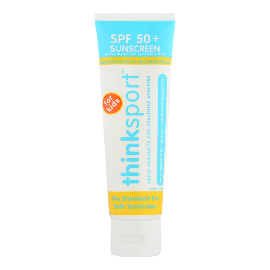 Thinksport Sunscreen - Safe - Kids - Spf 50 Plus - 3 Oz - Maras Green